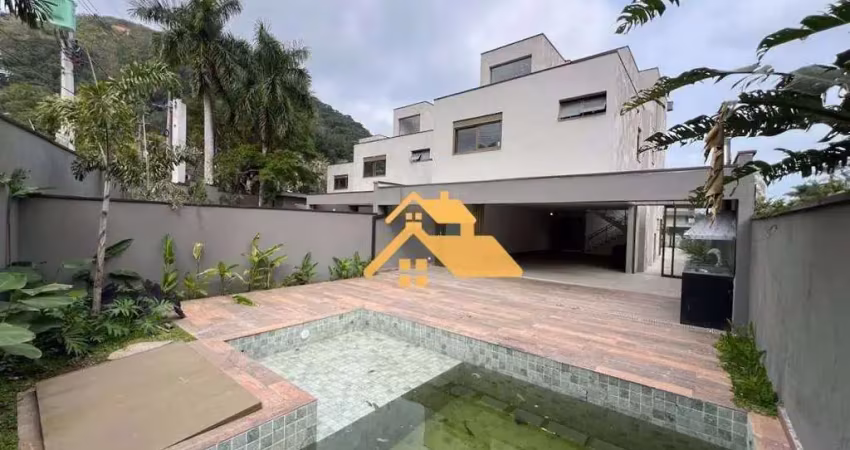 Casa com 4 dormitórios à venda, 350 m² por r$ 6.500.000,00 - camburi - são sebastião/sp