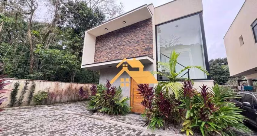 Casa com 3 dormitórios para alugar, 120 m² por r$ 8.650,00 - praia de boiçucanga - são sebastião/sp