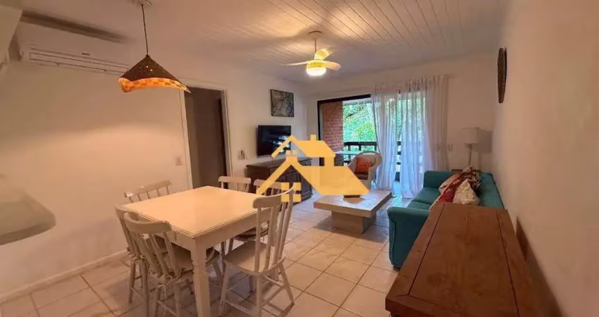 Flat com 3 dormitórios para alugar, 80 m² por r$ 9.000,00/ano - praia de juquehy - são sebastião/sp