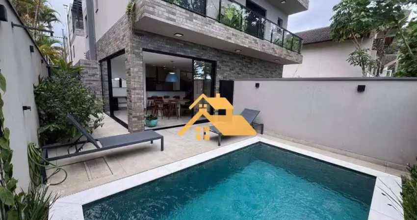 Sobrado com 4 dormitórios à venda, 220 m² por r$ 11.500.000,00 - juquehy - são sebastião/sp