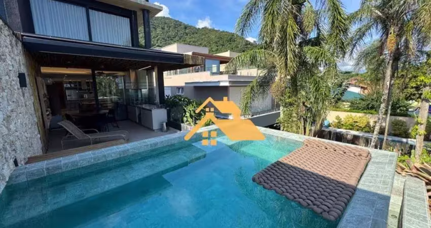 Apartamento duplex com 4 dormitórios, 230 m² - venda por r$ 8.499.000,00 ou aluguel por r$ 39.400,00/mês - praia de juquehy - são sebastião/sp