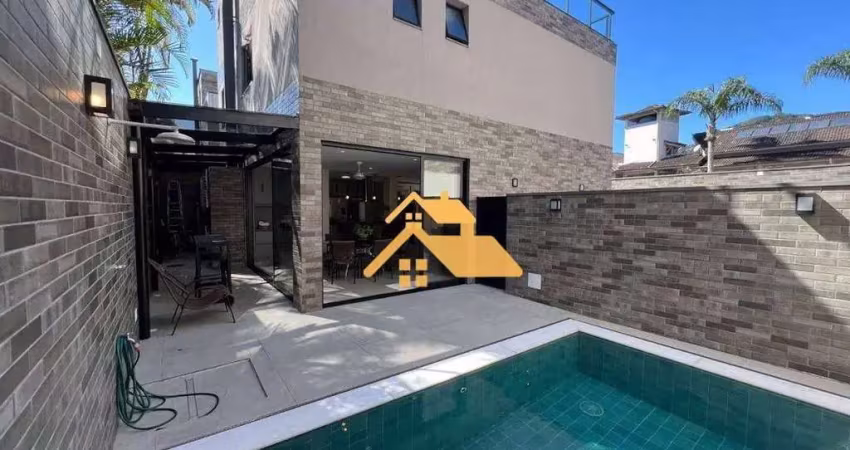 Sobrado com 4 dormitórios à venda, 220 m² por r$ 5.300.000,00 - praia de juquehy - são sebastião/sp