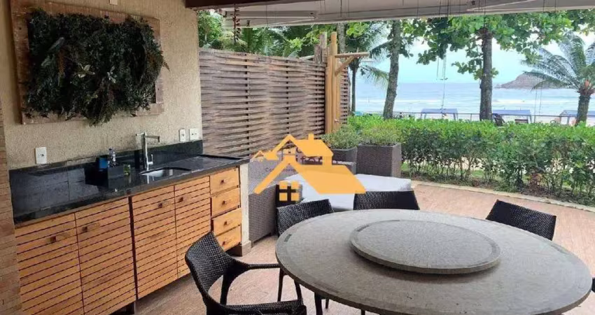 Casa com 5 dormitórios para alugar por temporada - praia de juquehy - são sebastião/sp