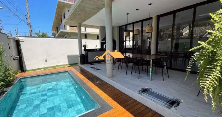 Sobrado com 3 dormitórios, 170 m² - venda por r$ 5.200.000 ou aluguel por r$ 25.000/mês - praia de juquehy - são sebastião/sp