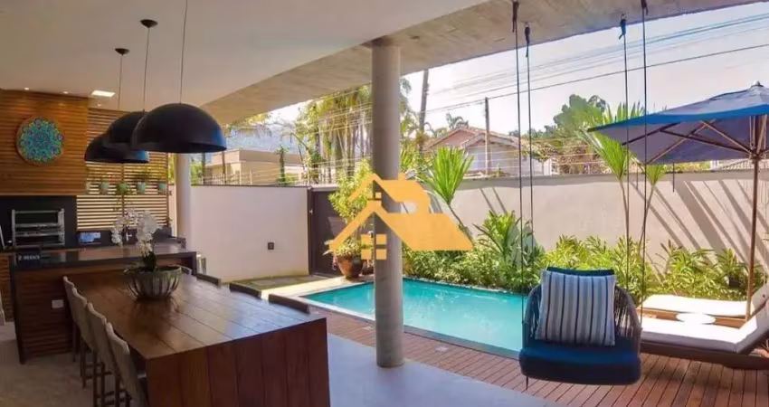 Sobrado com 4 dormitórios, 170 m² - venda por r$ 4.900.000,00 ou aluguel por r$ 8.800,00/dia - praia de juquehy - são sebastião/sp