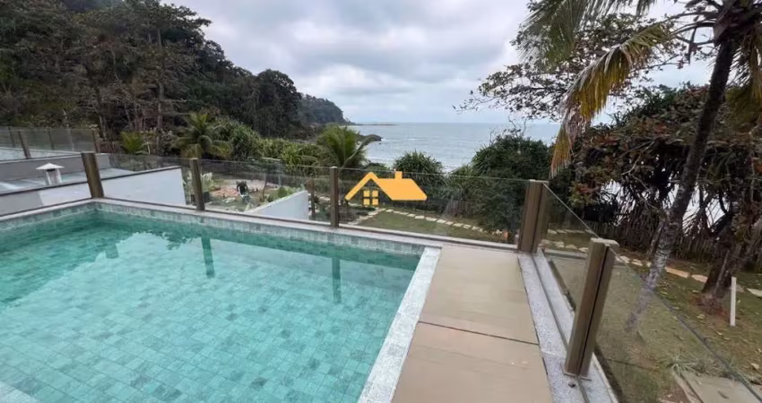 Apartamento duplex com 4 dormitórios à venda, 350 m² por r$ 9.500.000,00 - camburizinho - são sebastião/sp