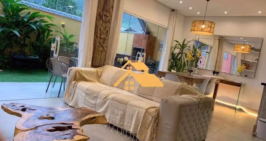 Sobrado com 3 dormitórios, 130 m² - venda por r$ 1.600.000,00 ou aluguel por r$ 10.500,00/mês - praia de juquehy - são sebastião/sp