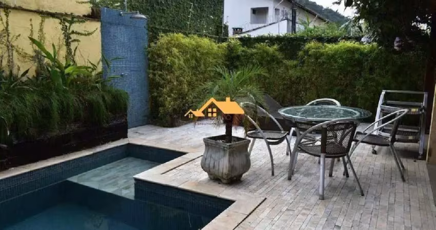 Sobrado com 3 dormitórios para alugar, 140 m² - praia de juquehy - são sebastião/sp