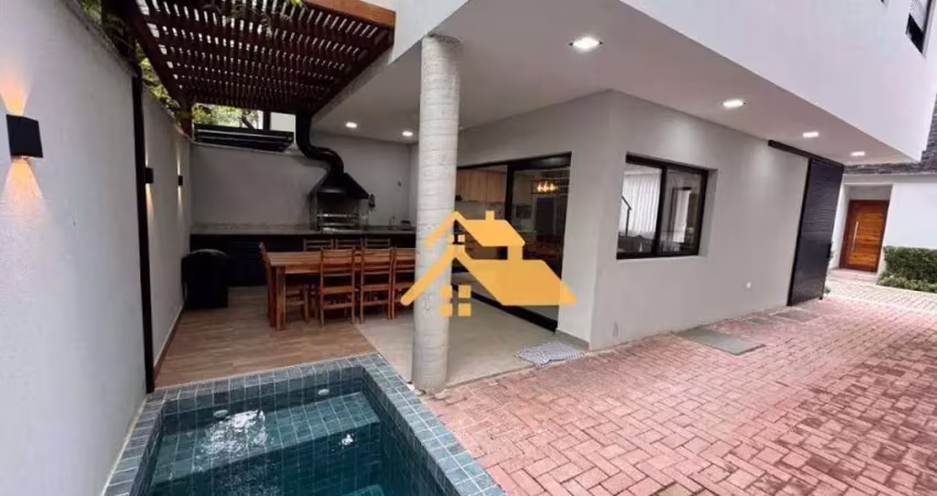 Sobrado com 3 dormitórios para alugar, 120 m² por r$ 7.300,01/mês - praia de maresias - são sebastião/sp