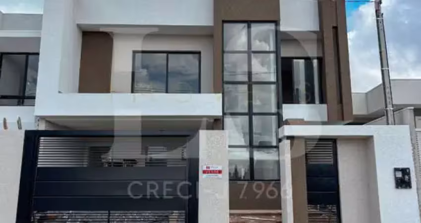 Sobrado para venda em guarapuava, são cristóvão, 3 dormitórios, 1 suíte, 2 banheiros, 2 vagas
