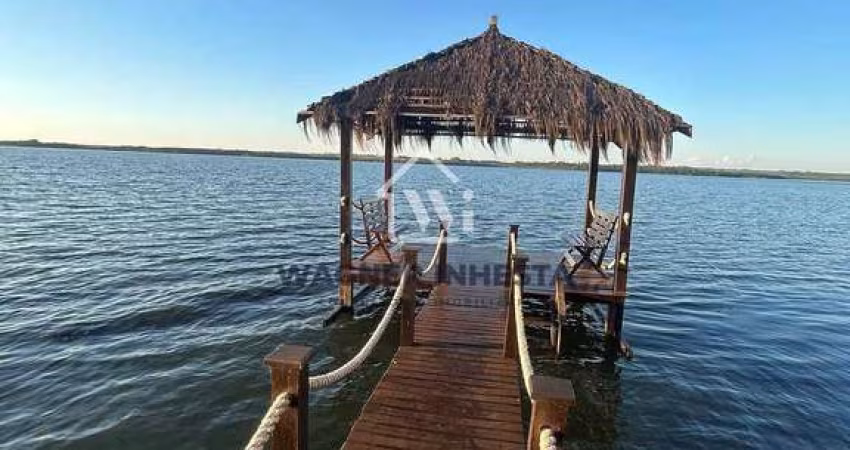 Rancho à venda, porteira fechada, as margens do rio Paranapanema, no Condomínio Renascer do Sol, em