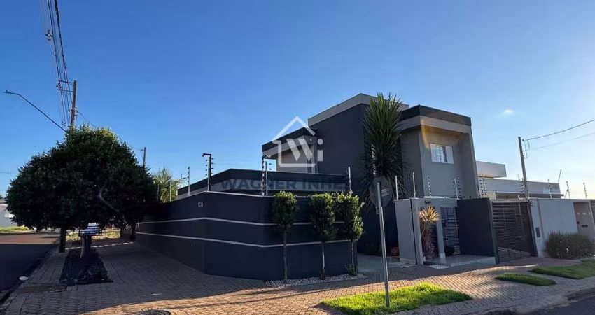Venha se encantar com este maravilhoso sobrado de esquina, mobiliado à venda, Bom Jardim, Maringá,