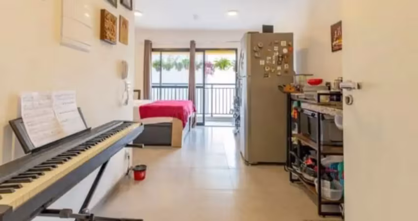 Studio mobiliado à venda com 27m²  sem vaga bela vista