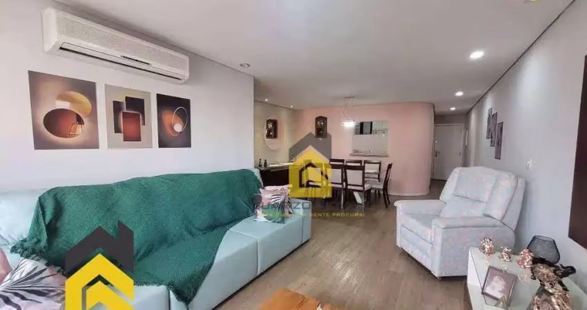 Apartamento com 4 dormitórios para alugar, 160 m² por r$ 6.832,50/mês - jardim nova petrópolis - são bernardo do campo/sp