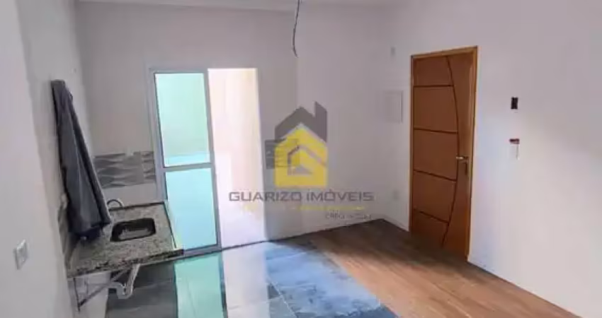 APARTAMENTO A VENDA NA VILA PIRES EM SANTO ANDRÉ COM 48m² COM TERRAÇO