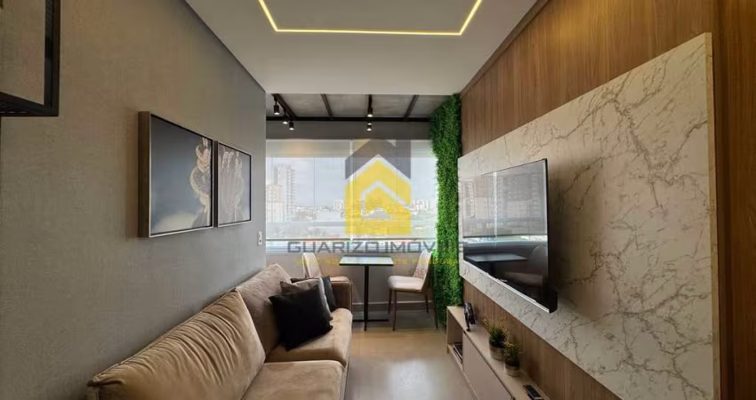 Apartamento Mobiliado à venda no Centro - Diadema,  com 45m², 2 dormitórios