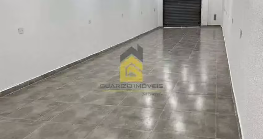 Salão Comercial para Locação – 80m² – Rudge Ramos, São Bernardo do Campo