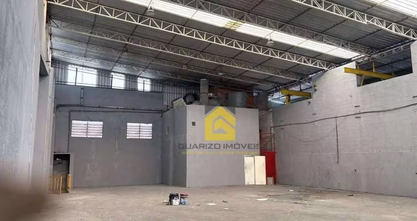Galpão comercial para locação, serraria, diadema - ga0005.