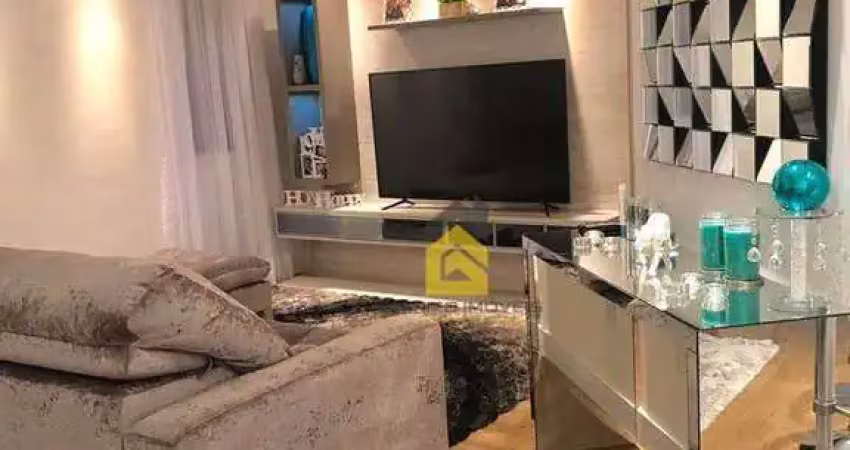 Apartamento residencial à venda, jardim, santo andré - ap0667.