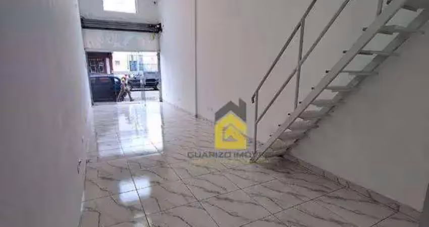 Salão comercial para locação, centro, santo andré - sl0026.
