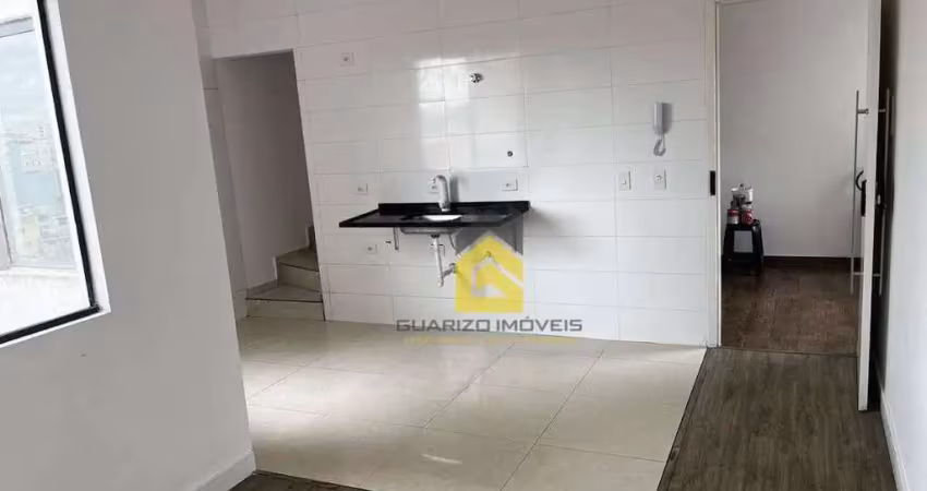 Cobertura residencial à venda, campestre, santo andré - co0038.