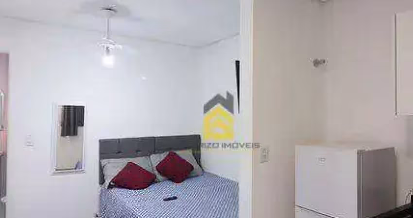 Studio com 1 dormitório para alugar, 24 m² por r$ 1.800/mês - conjunto habitacional franchini - são bernardo do campo/sp