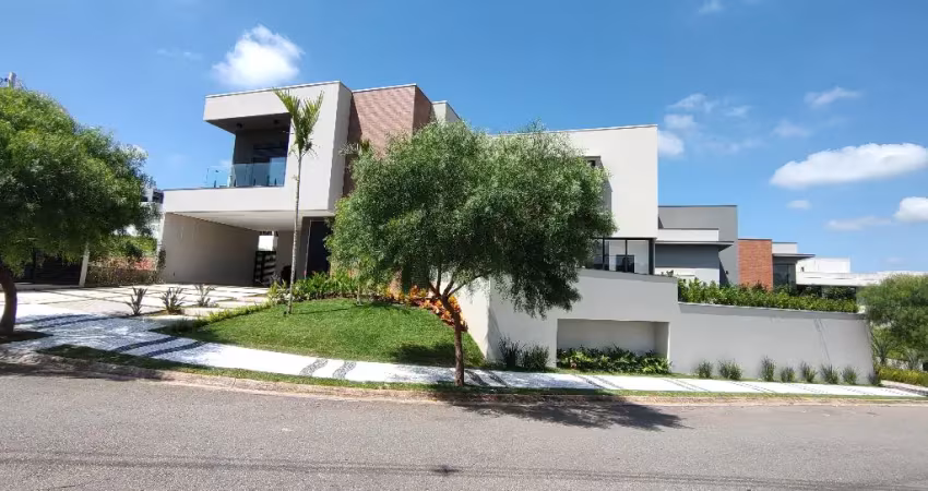 ESPETACULAR Casa no Condomínio GRANJA ANITA para venda tem 285 m² ÚTIL 360 m² de terreno com 4 suítes Piscina e Gourmet e Automação
