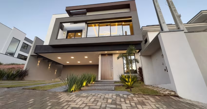 Belíssimo sobrado para venda no Condomínio MOSAICO ESSENCE com 210 m² 4 suítes PISCINA e GOURMET