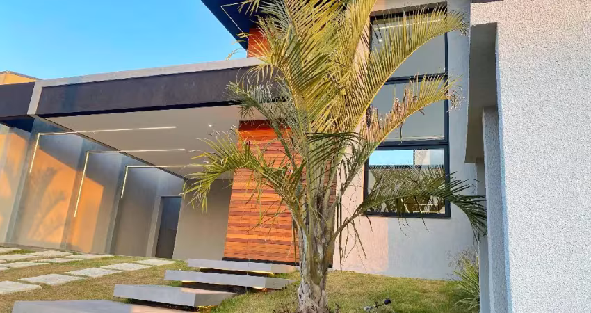 MARAVILHOSA casa TÉRREA no Residencial VENEZA para venda tem 175 m² 3quartos 1 suíte PISCINA/GOURMET