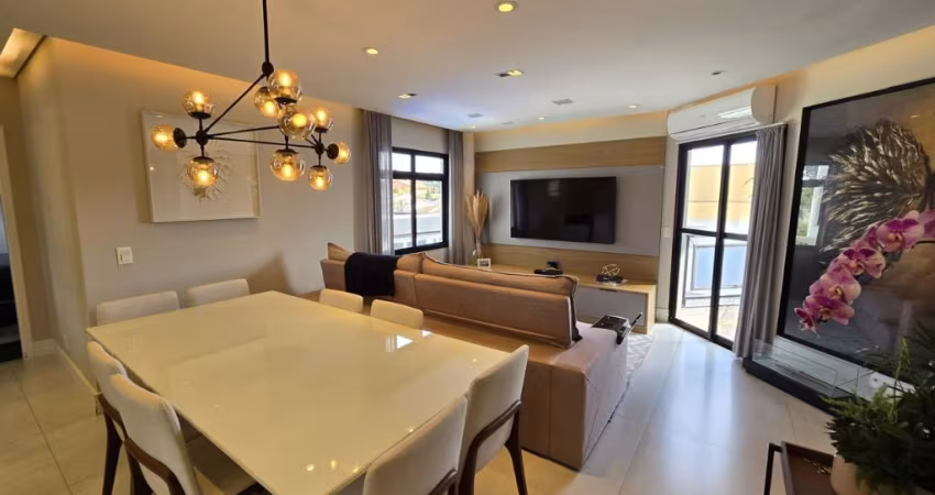 MARAVILHOSO apartamento no Ed. SAINT PAUL Vila Oliveira com 122 m² MOBILIADO EQUIPADO e DECORADO