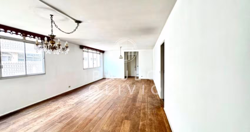 Excelente oportunidade de investimento em apartamento de luxo em Higienópolis, São Paulo-SP: 3 quartos, 1 suíte, 3 salas, 3 banheiros, 2 vagas de garagem e 170m² de área!