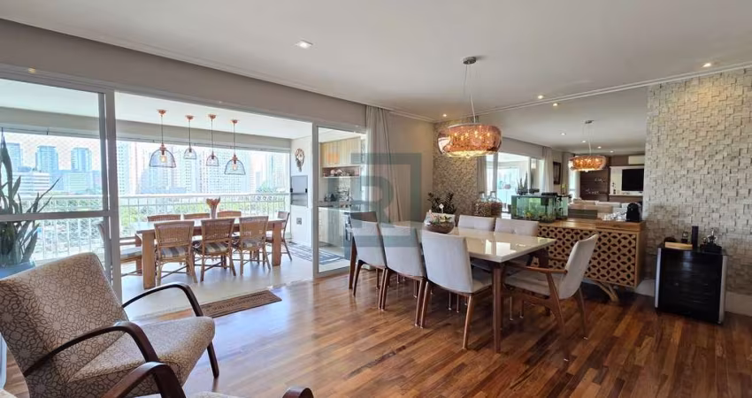 Apartamento de 162m² em face norte com 3 suítes e 3 vagas no condomínio LIV