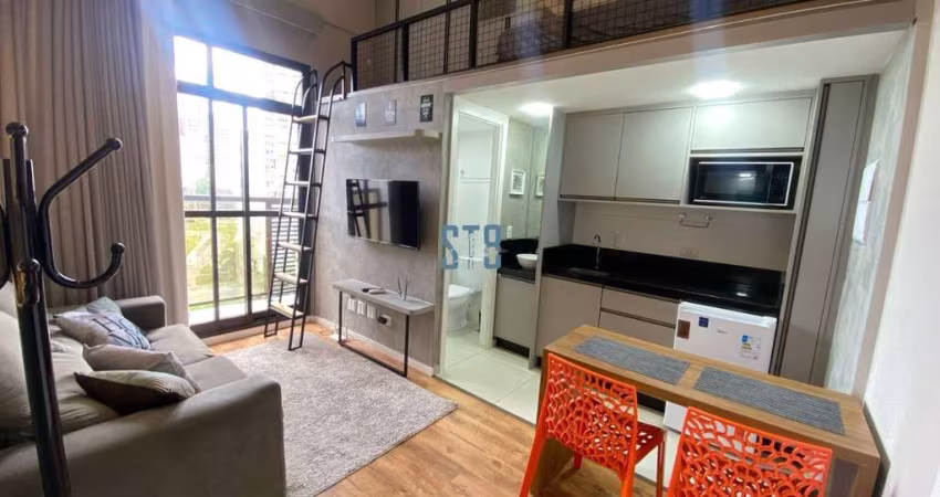 Apartamento com 1 quarto para alugar na Rua Bárbara Cvintal, 280, Mossunguê, Curitiba