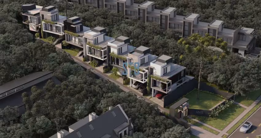 Casa em condomínio fechado com 3 quartos para alugar na Avenida Cândido Hartmann, 3760, Santa Felicidade, Curitiba