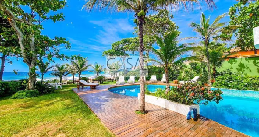 Espetacular casa 6 quartos frontal mar Praia de Geribá Armação de Búzios