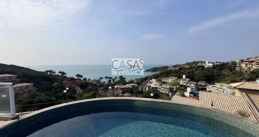 Casa 4 quartos com vista maravilhosa para praia de João Fernandes Armação dos Búzios
