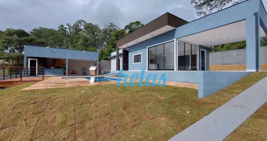 Chácara  à venda  com 1.400 m² 03 suítes, piscina, área gourmet, por r$ 1250.000,00 no bairro do rosário em atibaia -sp