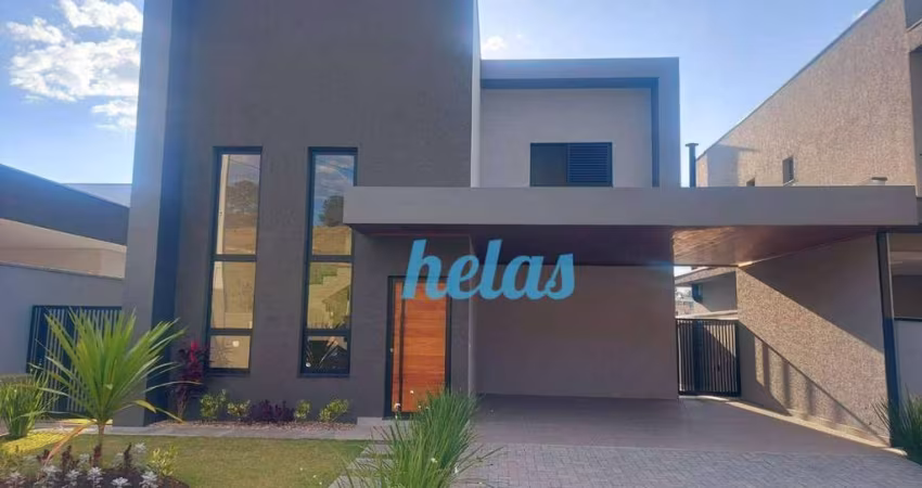CASA À VENDA COM 207 m² COM 4 DORMITÓRIOS, SENDO 2 SUÍTES POR R$ 1.800.000,00 NO CONDOMÍNIO GREENFIELD EM ATIBAIA/SP.