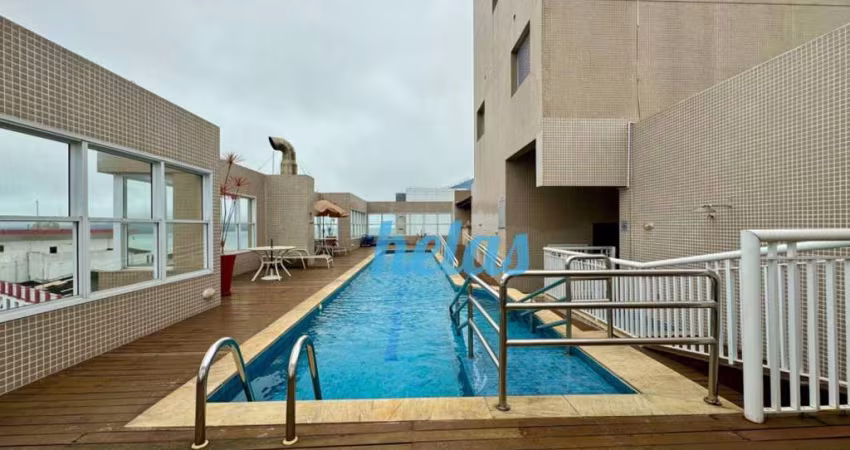 Quadra da Praia - Mobiliado - Praia - Jose Menino - 3 Dorms (1suíte) - Sala Integrada