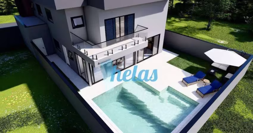 Casa sobrado com 244m² à venda por r$ 2.400.000,00 no condomínio reserva são nicolau - atibaia/sp.