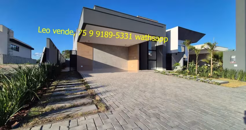 Linda casa, bairro Sim, 3 suítes , closet