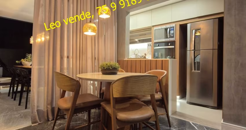 Linda casa Sim, 4 suítes, piscina e área goumert