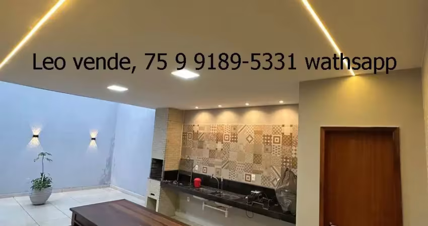 Casa em condomínio fechado com 3 quartos à venda no Sim, Feira de Santana 
