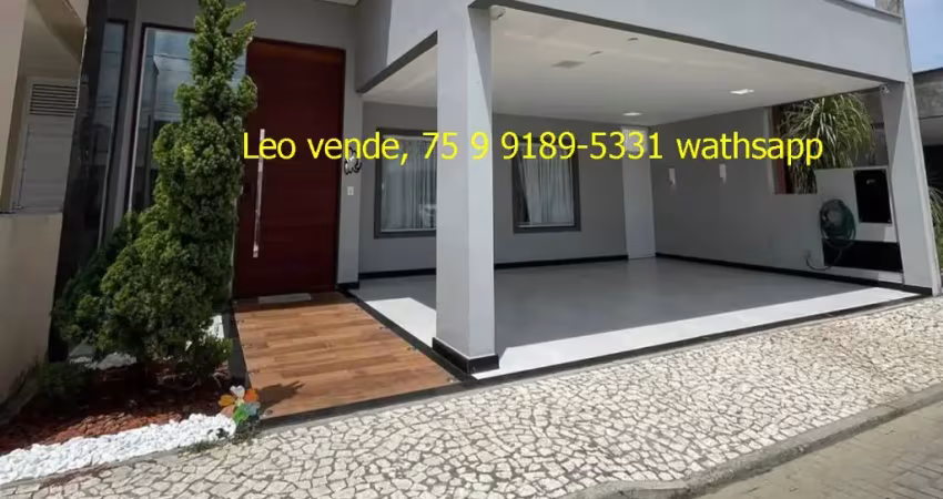 Casa em condomínio fechado com 3 quartos à venda no Sim, Feira de Santana 
