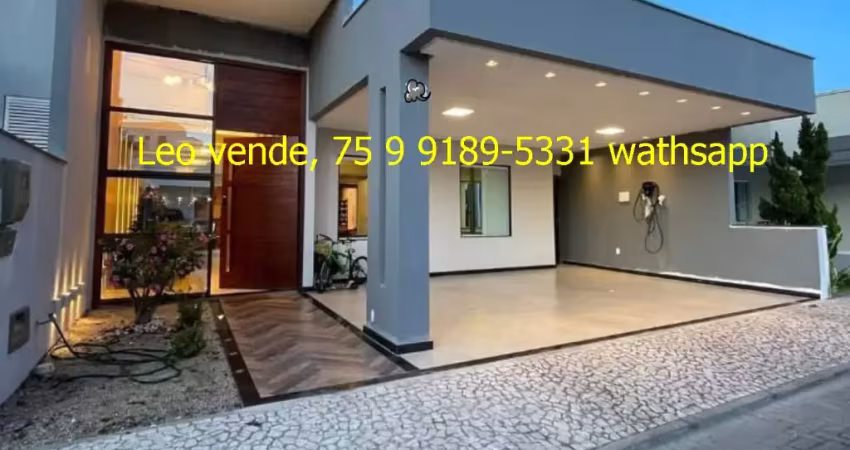 Casa em condomínio fechado com 3 quartos à venda no Sim, Feira de Santana 