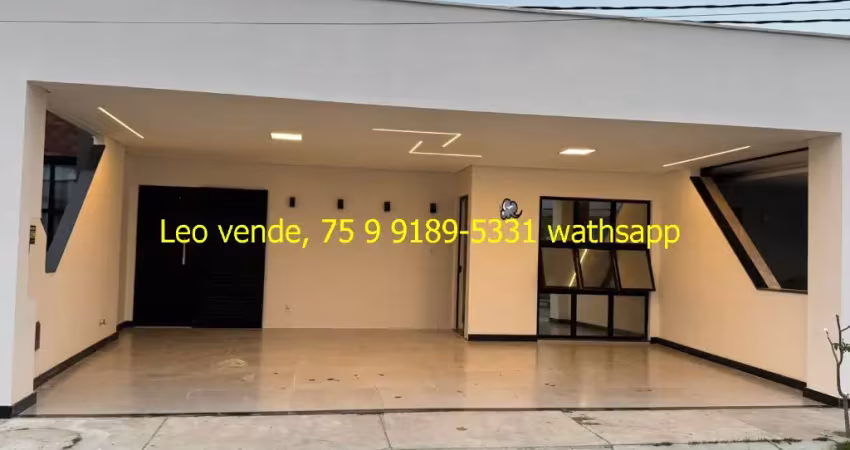 Casa em condomínio fechado com 3 quartos à venda no Sim, Feira de Santana 