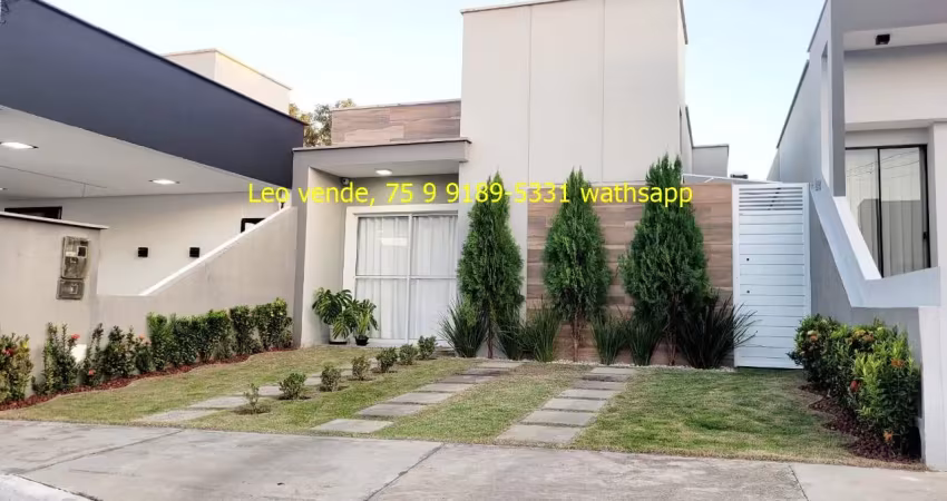 Casa em condomínio fechado com 2 quartos à venda no Sim, Feira de Santana 