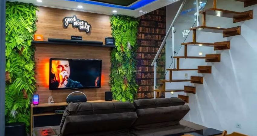 Cobertura a venda na Vila Assunção em Santo André, com 90m².