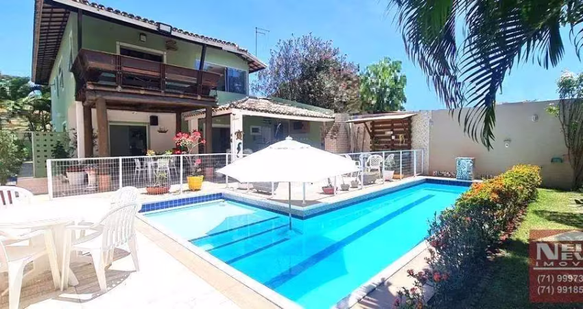 Casa com 5 quartos à venda na Avenida Praia de Itapoan, 323, Vilas do Atlantico, Lauro de Freitas