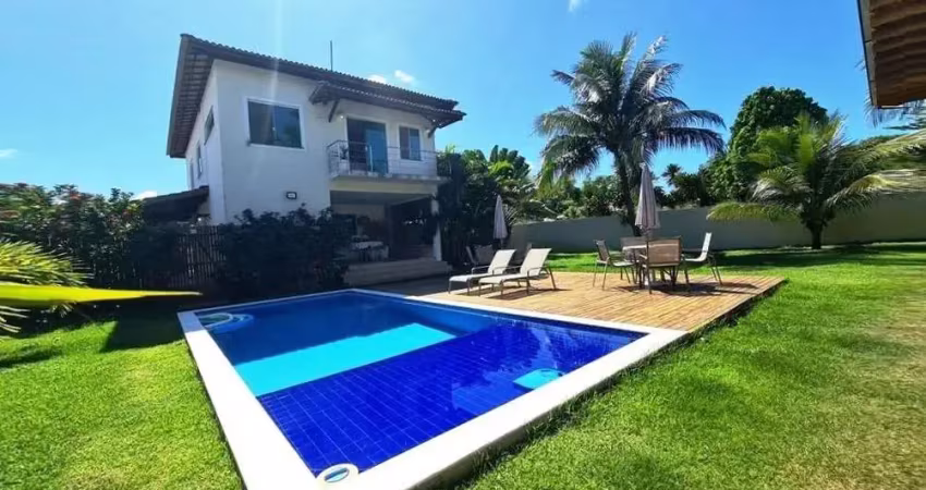 Casa em condomínio fechado com 4 quartos à venda na Rodovia BA-099, 652, Praia de Busca Vida, Camaçari